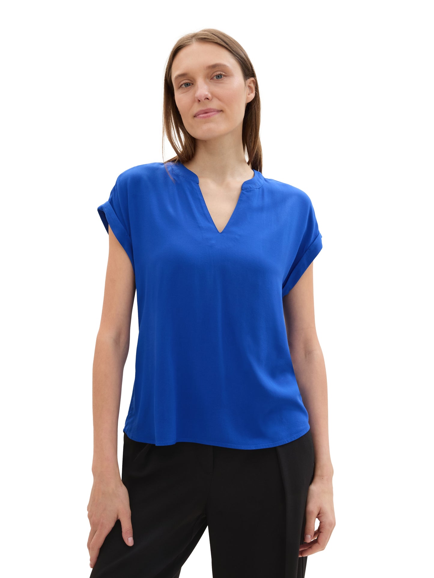 Loose Fit Bluse aus Viskose