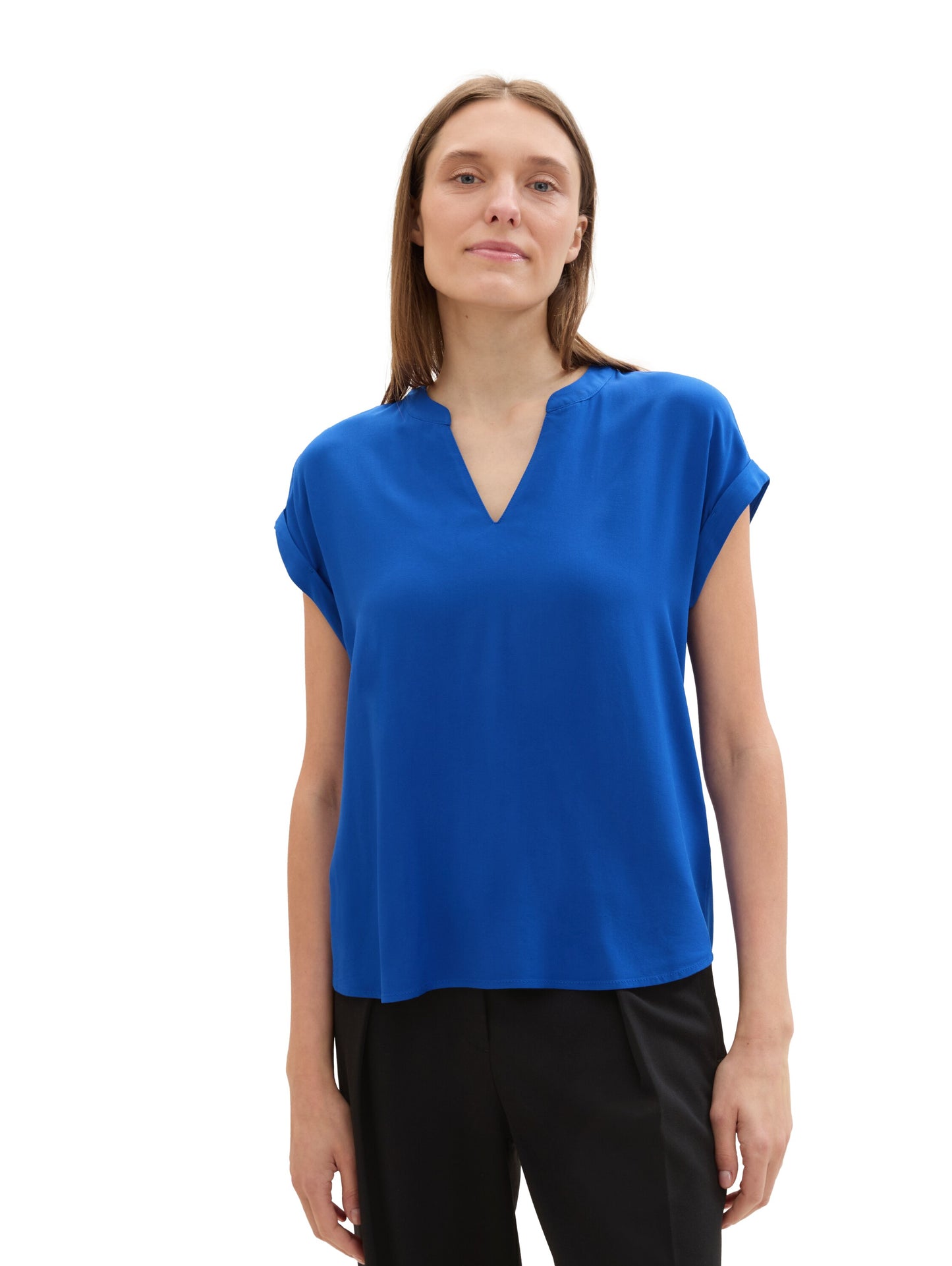 Loose Fit Bluse aus Viskose