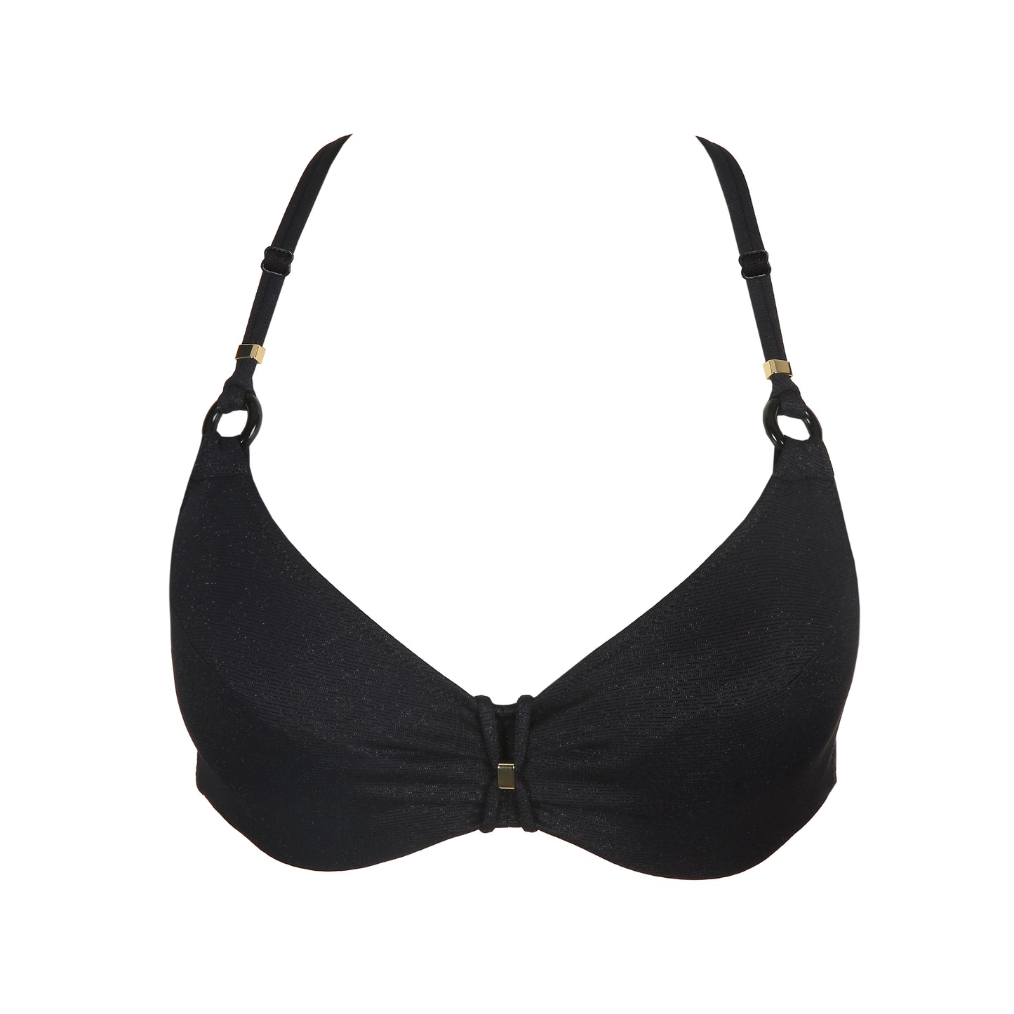 DAHU schwarz Vollschalen Bikini-Top