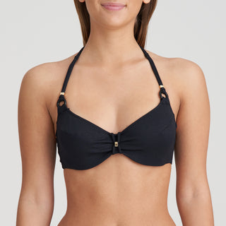 DAHU schwarz Vollschalen Bikini-Top