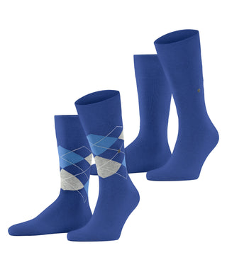 Burlington Everyday Argyle Mix 2-Pack Herren