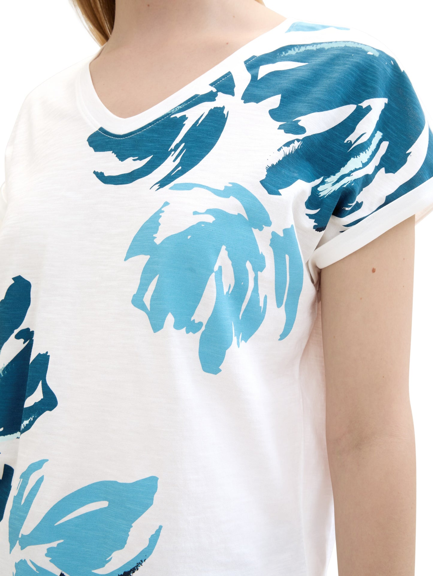 Print T-Shirt mit Bio-Baumwolle