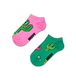 Kids 2-Pack Cactus Low Socks