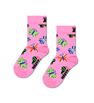 Kids 2-Pack Butterfly Socks