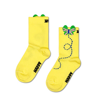 Kids 2-Pack Butterfly Socks