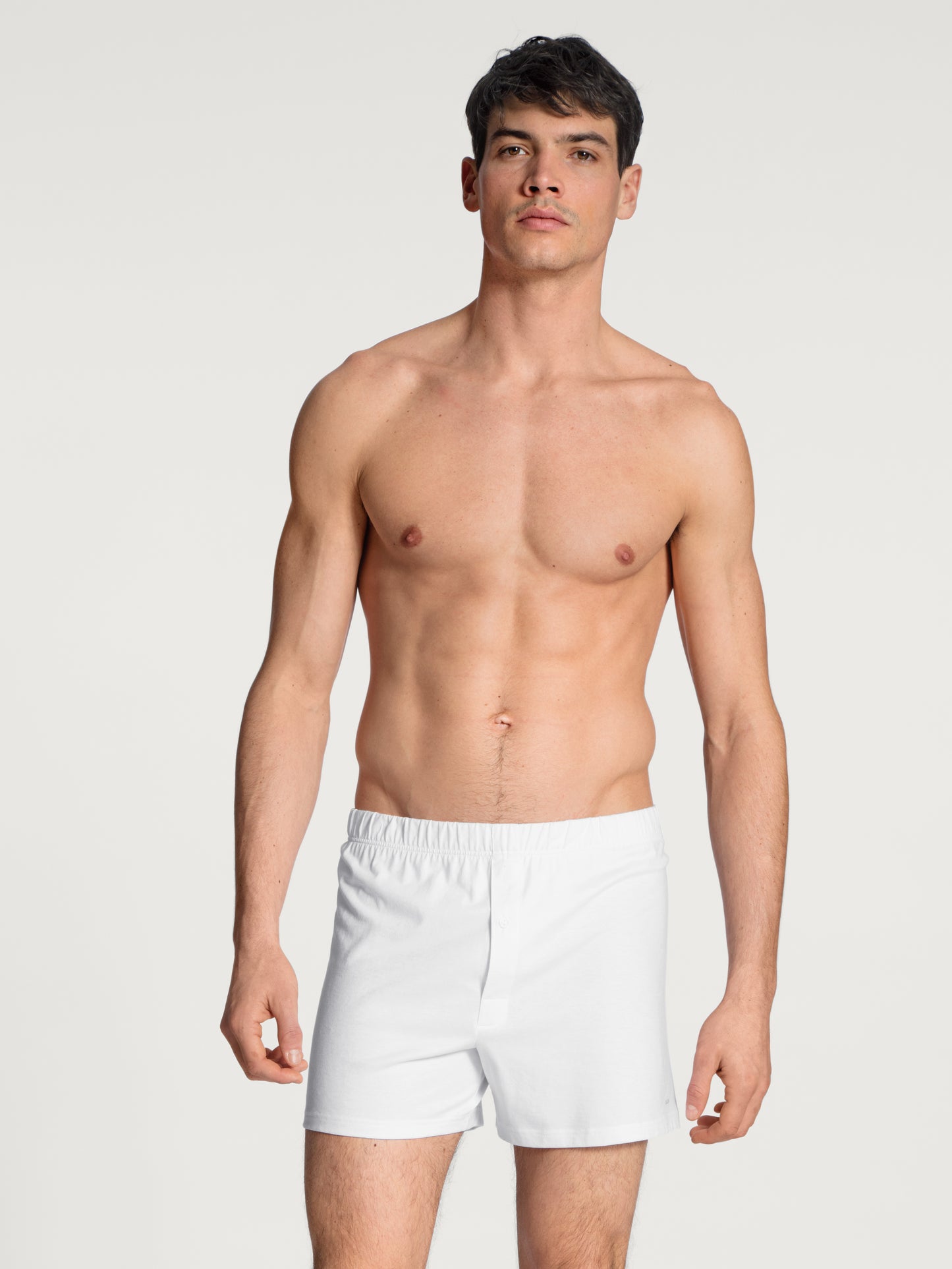 Jersey-Boxershorts mit Eingriff