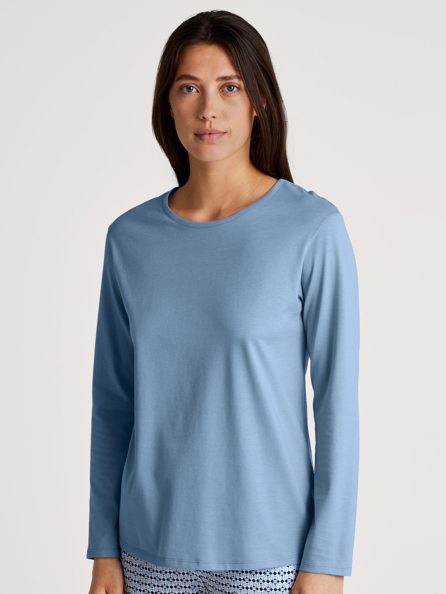 DAMEN Shirt langarm, endless sky