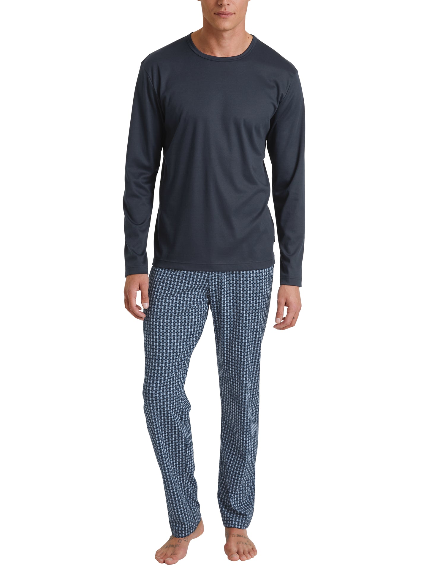 HERREN Pyjama, dark sapphire