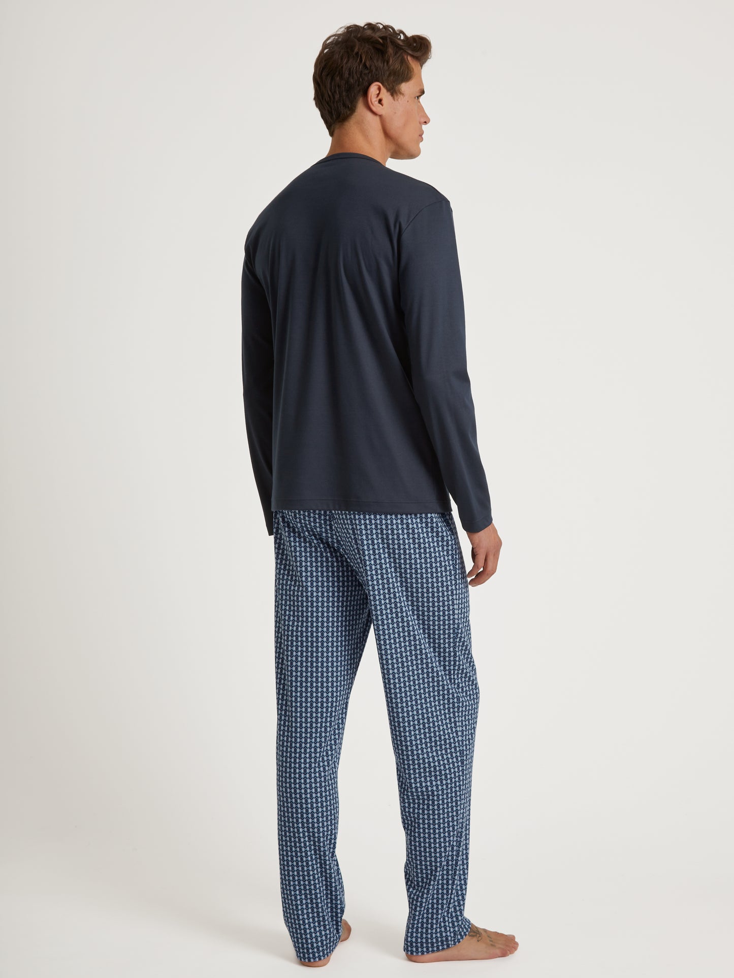 HERREN Pyjama, dark sapphire