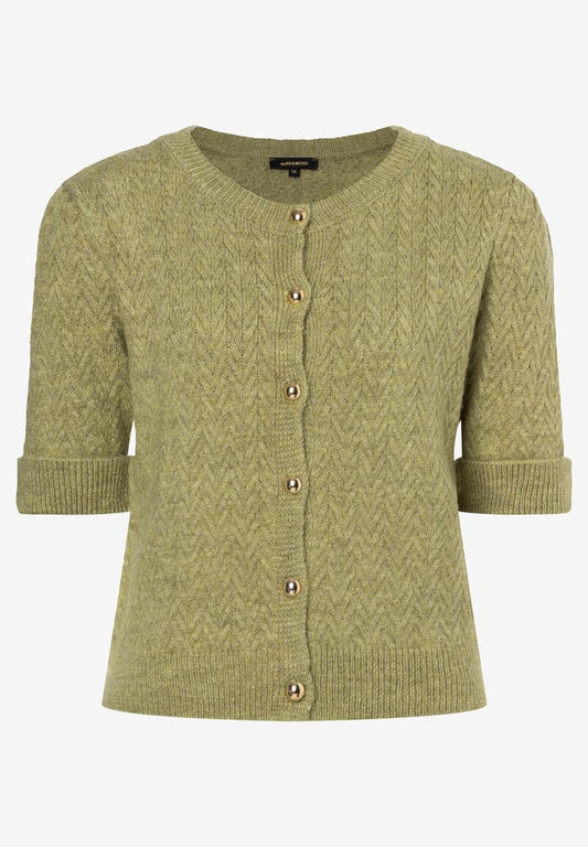 Cardigan  Kurzarm  soft moss green