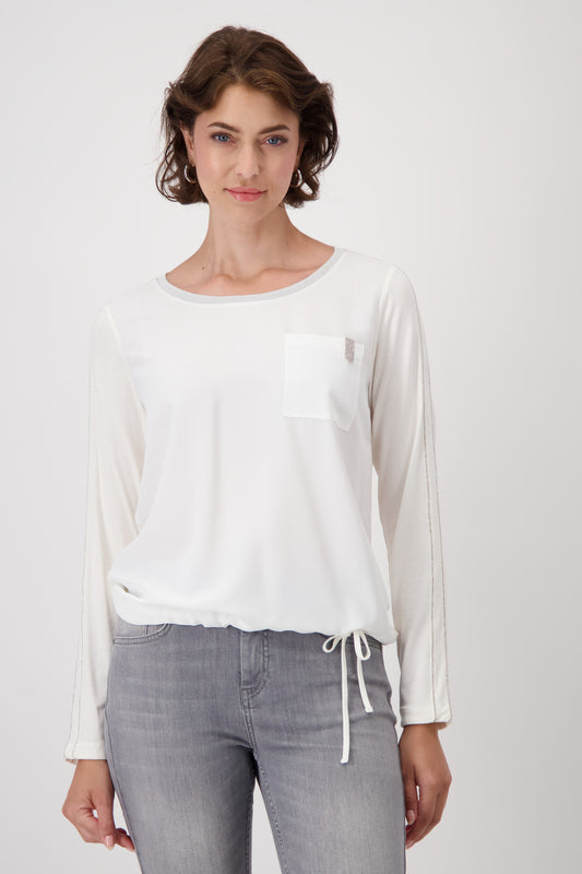 Bluse, off-white