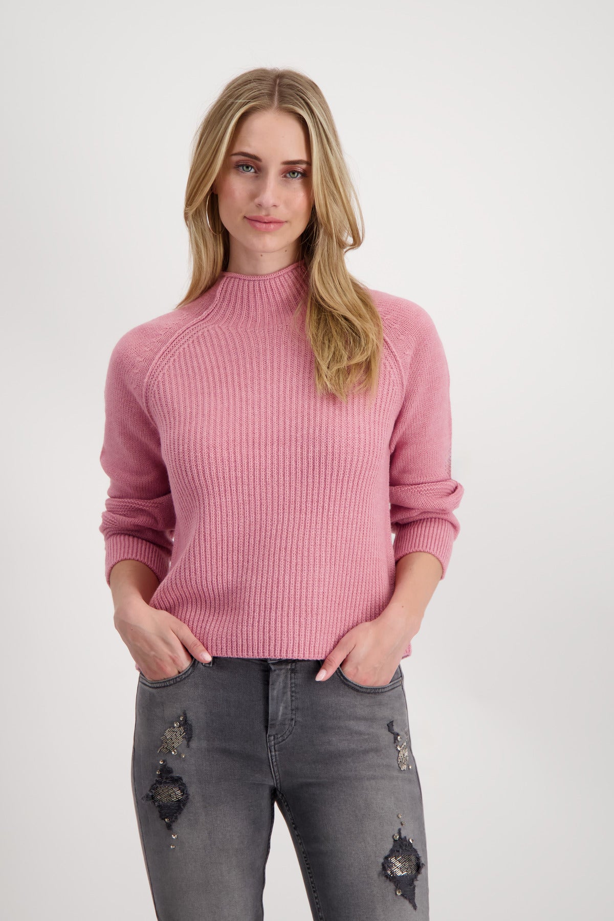 Pullover, rosewood