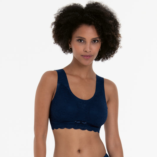 Bralette, maritim blue