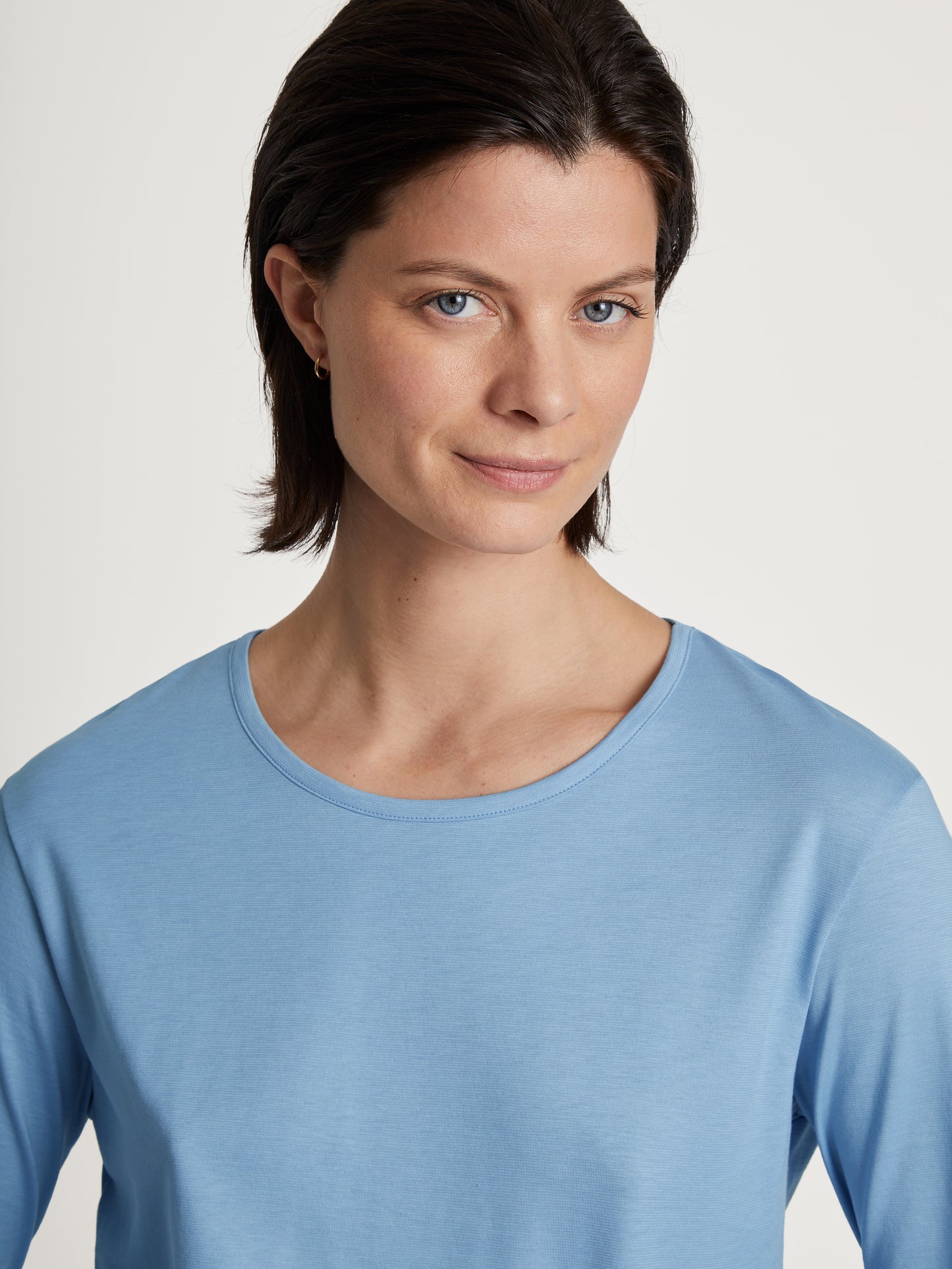 DAMEN Shirt langarm, endless sky