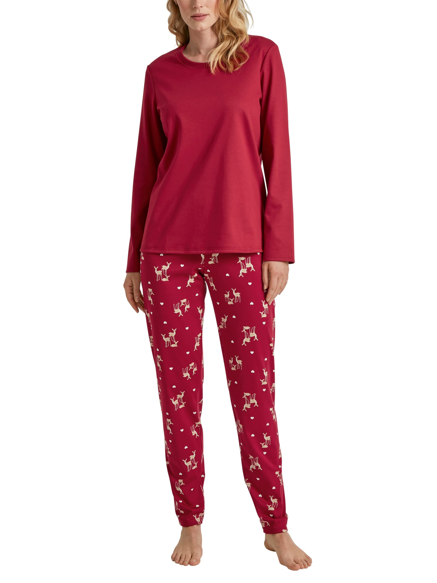 DAMEN Pyjama, rio red