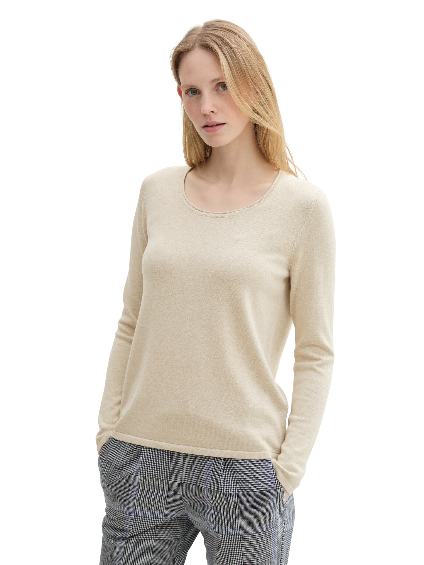 Basic Rundhals Pullover