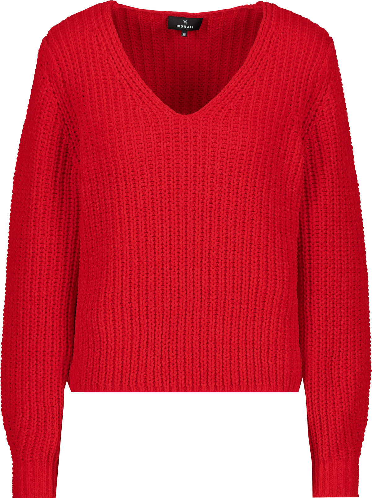 Pullover, deep red