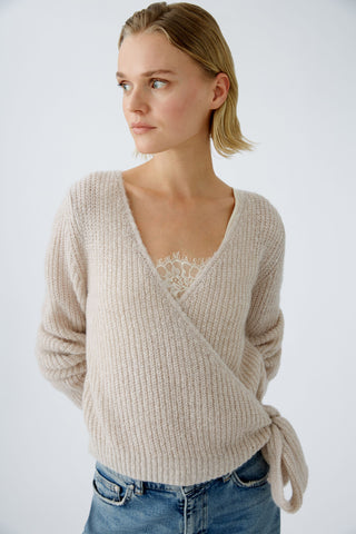 Pullover mit Wolle und Mohair