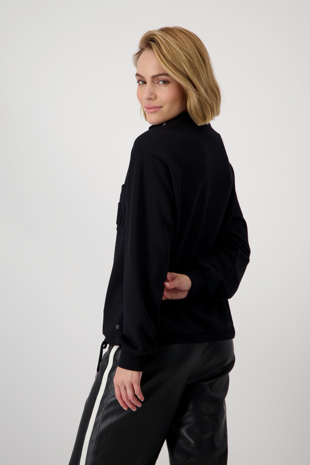 Sweatshirt, schwarz