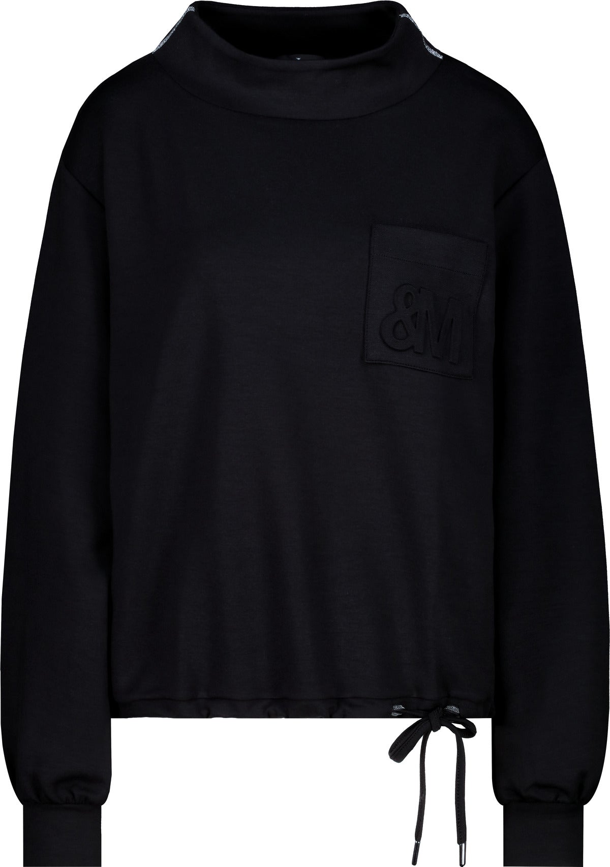 Sweatshirt, schwarz