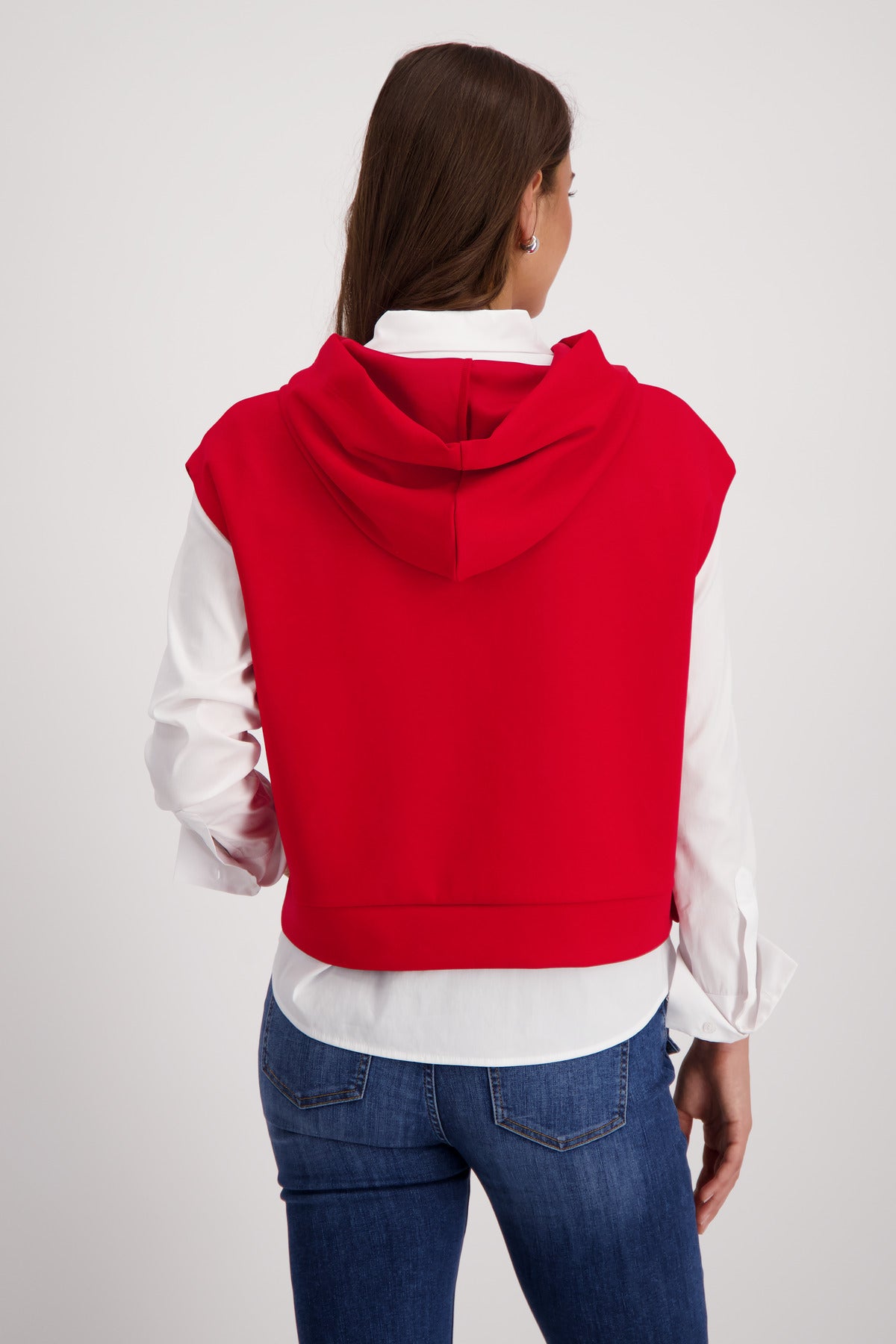 Sweatshirt, deep red