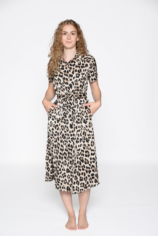 Kleid, 1/2-Arm, Print