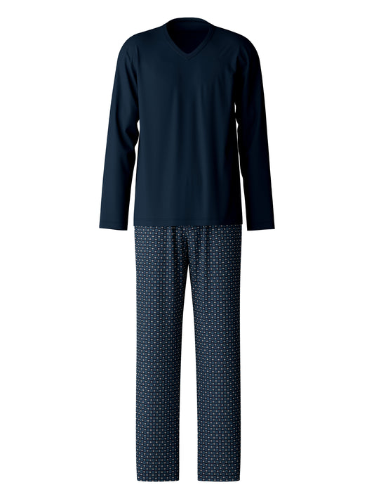 HERREN Pyjama, dark sapphire