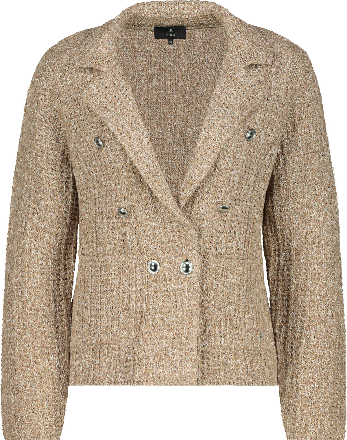 Strickjacke, caramel