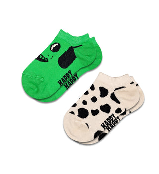 Kids 2-Pack Dog Low Socks