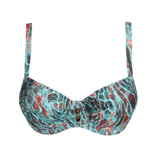 RIYAD Turquoise Seas Unterlegter Bikini Balconette