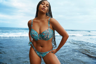 RIYAD Turquoise Seas Unterlegter Bikini Balconette