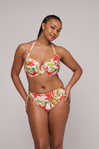 TANZANIA Calm tropics Bikini Taillenslip m. Schnur