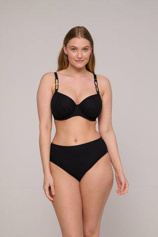 KIRUNA schwarz Bikini Taillenslip