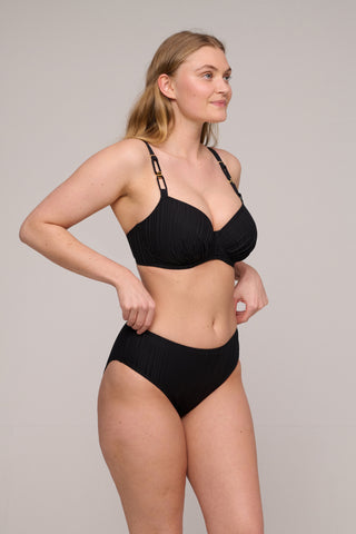 KIRUNA schwarz Bikini Taillenslip