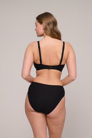 KIRUNA schwarz Bikini Taillenslip