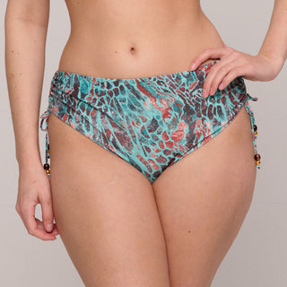 RIYAD Turquoise Seas Bikini Taillenslip m. Schnur