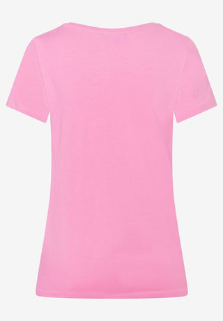 T-Shirt mit Pailletten-Roller  pink  Frühjahrs-Kollektion