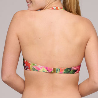 NORMA JEANNE Tropical Sunset Unterlegtes Bikini-Top tief.