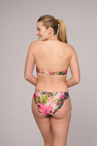 NORMA JEANNE Tropical Sunset Unterlegtes Bikini-Top tief.