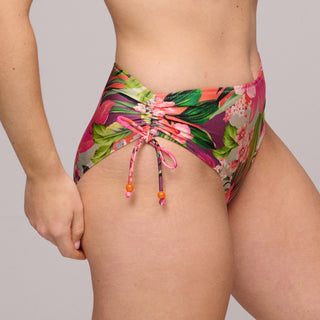 NORMA JEANNE Tropical Sunset Bikini Taillenslip m. Schnur