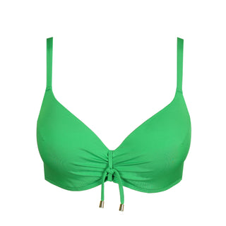 MADURAI Exotic Green Unterlegtes Bikini-Top tief.