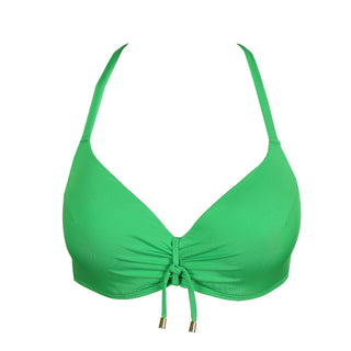 MADURAI Exotic Green Unterlegtes Bikini-Top tief.