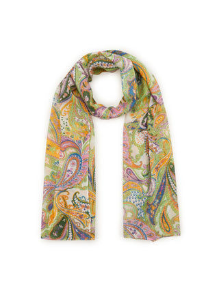 Schal aus recyceltem Polyester mit Paisley-Muster