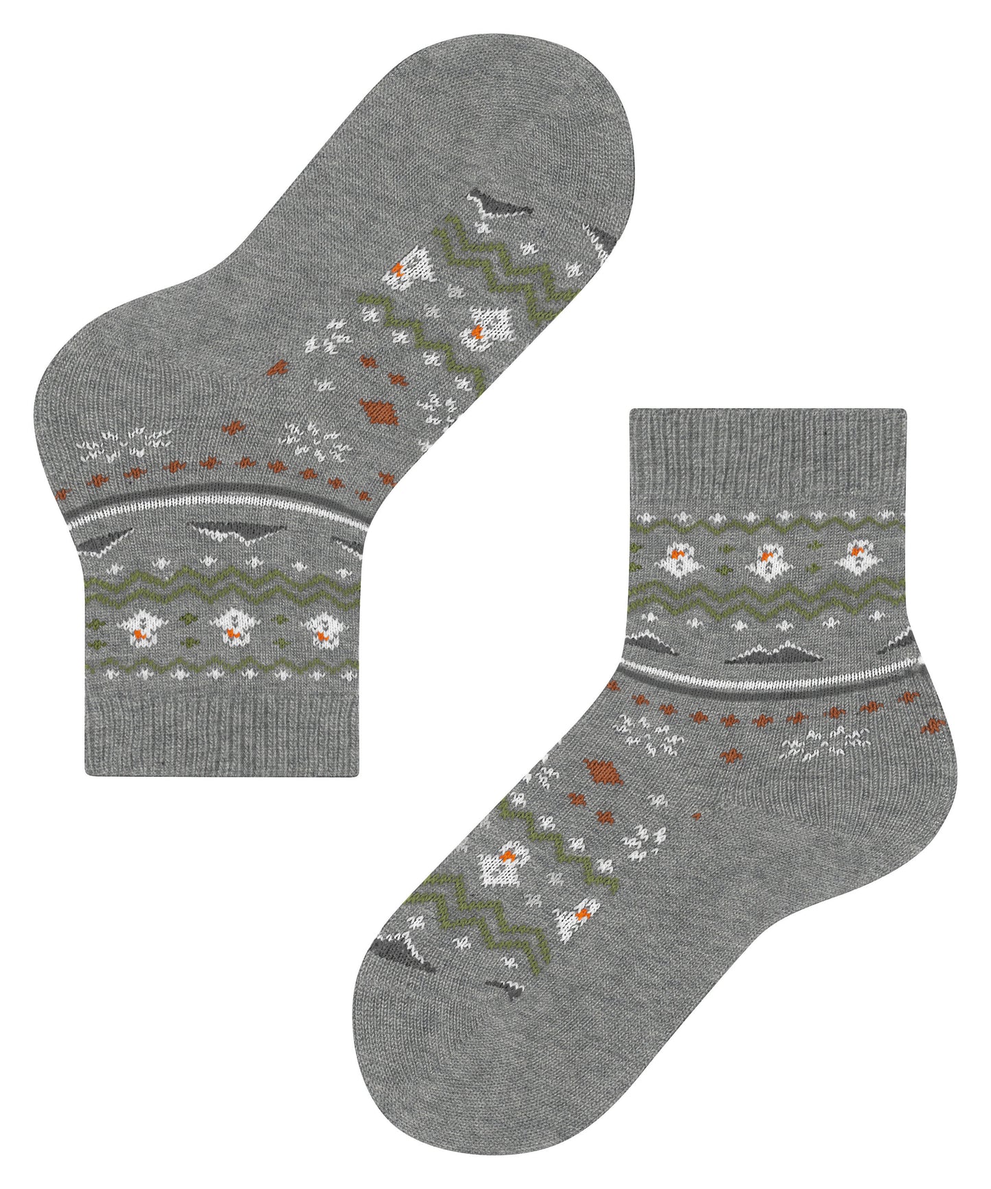 FALKE Winter Fair Isle Kinder