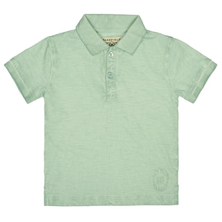 BASEFIELD Poloshirt mit Label-Stickerei