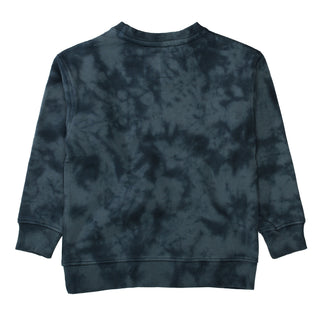 Sweatshirt mit Batik-Muster