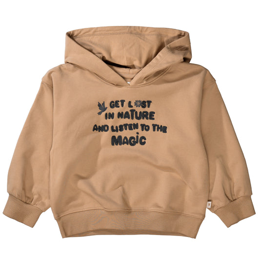 Hoodie  mit Wording-Applikation