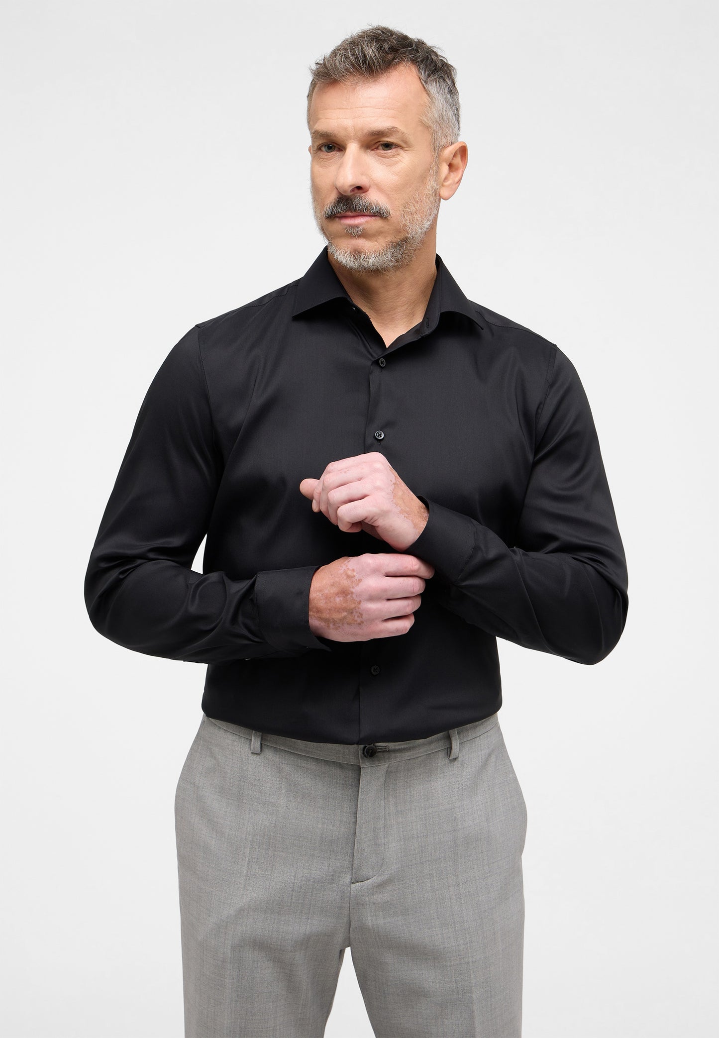 Performance Shirt Twill-Stretch Langarm