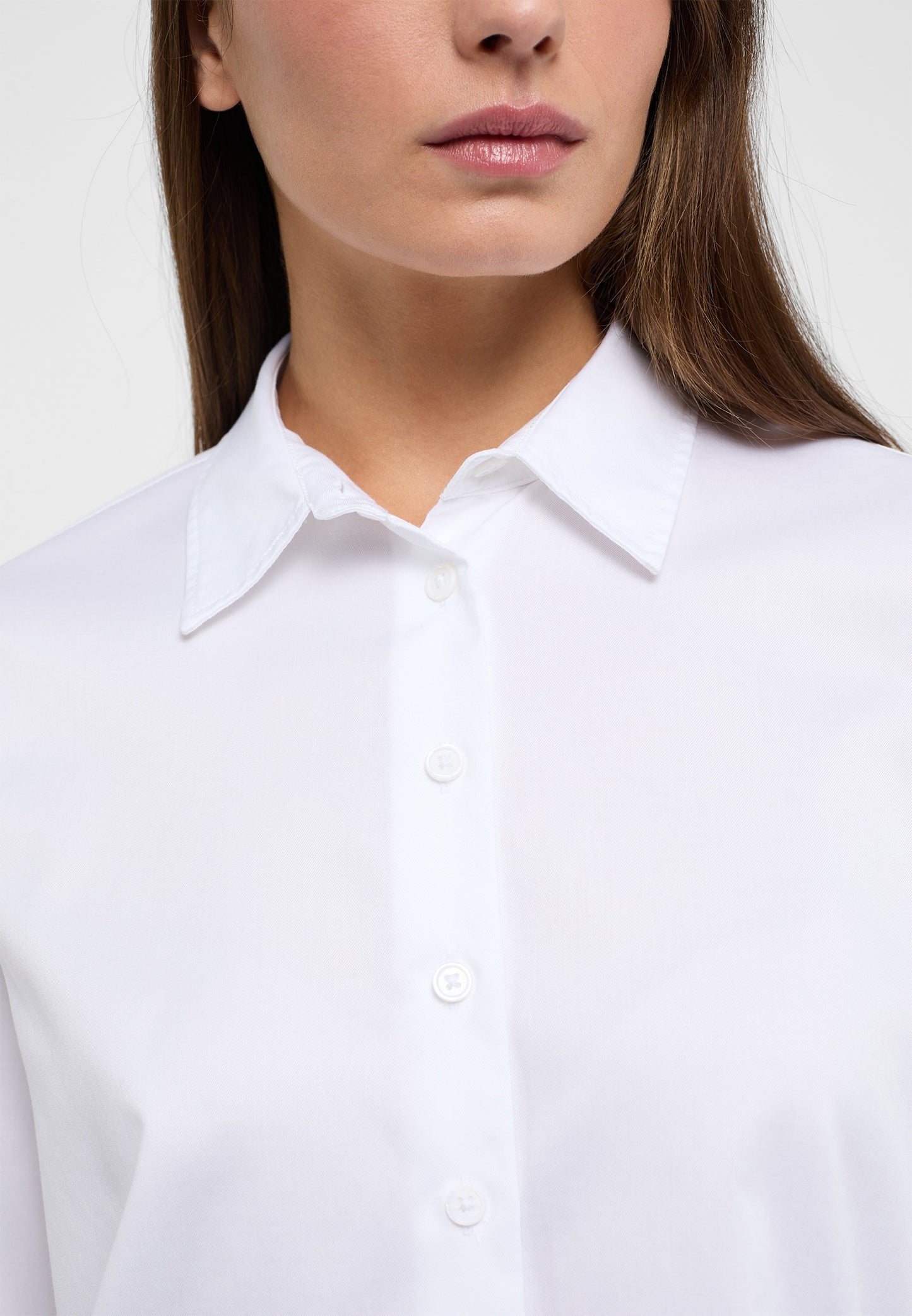 Soft Luxury Shirt Bluse Twill Langarm