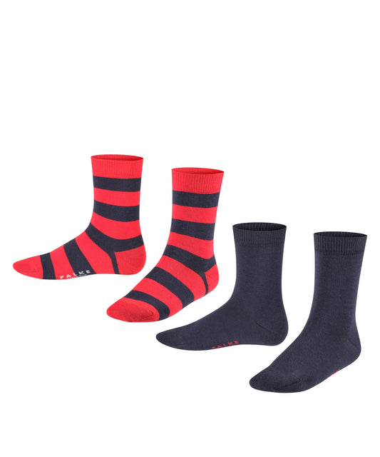 FALKE Happy Stripe 2-Pack Kinder